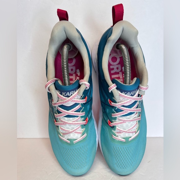 Karhu Womens Fusion Ortix Mosaic Blu/Pink Size 9M Running F200287 Superb LKNW! - Picture 11 of 16